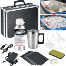 Car Headlight Restoration Kit 200ml Liquid Polish Repair Haze Oxidation Scrat...