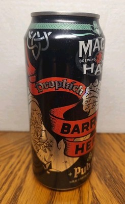 DROPKICK MURPHYS BARRROOM HERO Pub Ale Beer Can Magic Hat 2018 Do Or Die NICE !!