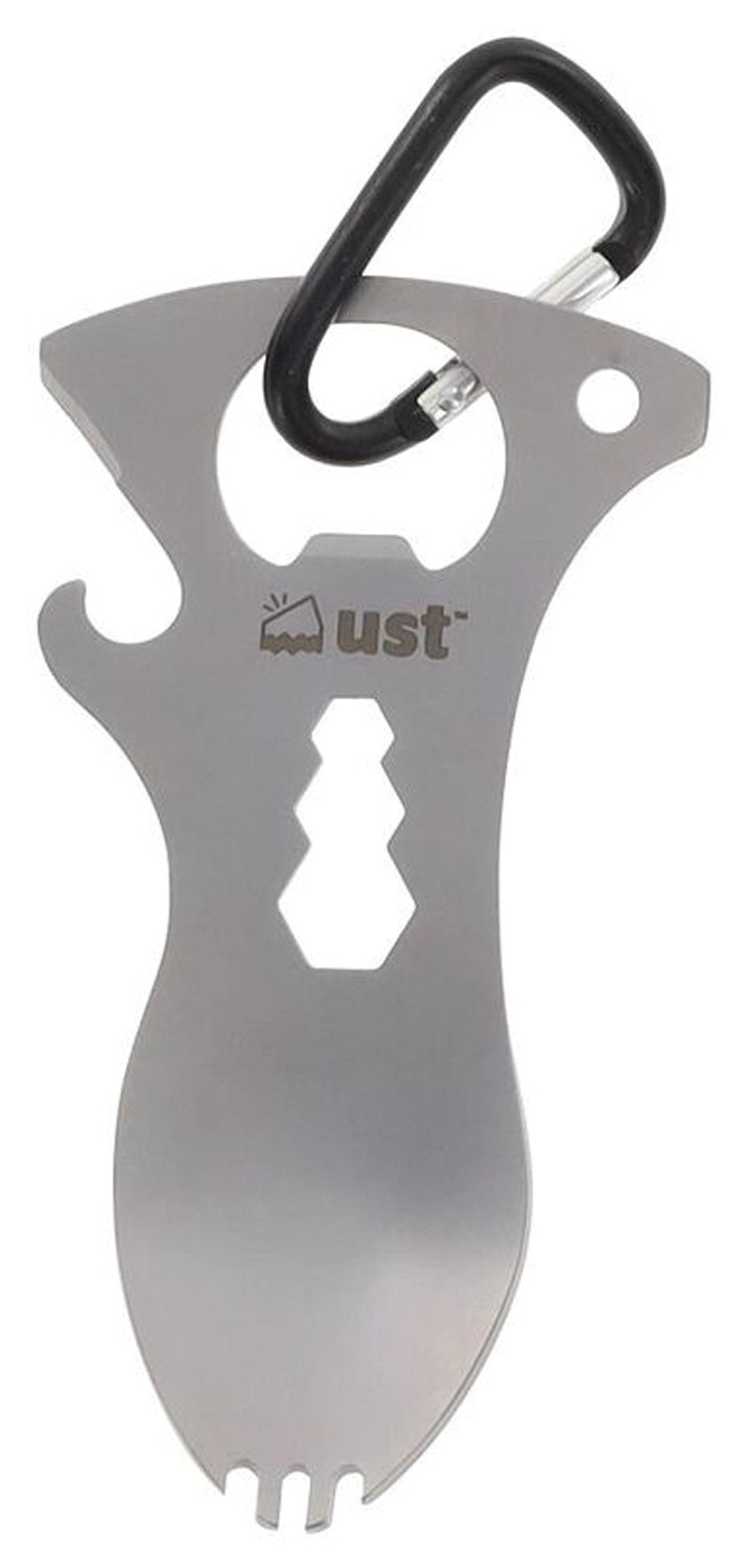 Многофункциональный инструмент UST Spork - Прочная нержавеющая сталь компактный для кемпинга на открытом воздухе - 2490₽