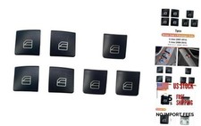 Window Switch Driver and Passenger Driver and Passenger Side Button Cover-7 pcs