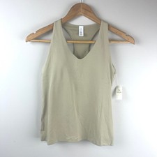 NWT Aerie Tan Offline Racerback Shelf Bra Tank Small