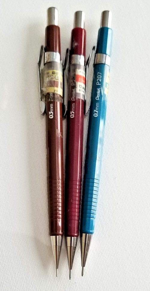 Vintage PENTEL Mechanical Pencil 0.5mm 0.7mm 0.3mm | eBay