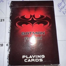 BATMAN & ROBIN PLAYING CARDS, U.S. PLAYING CARD CO. #426, BATGIRL, MR. FREEZE!