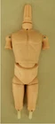 Vintage 1970 Hasbro GI Joe AT Action Figure Shoulders Chest Thighs Body C7