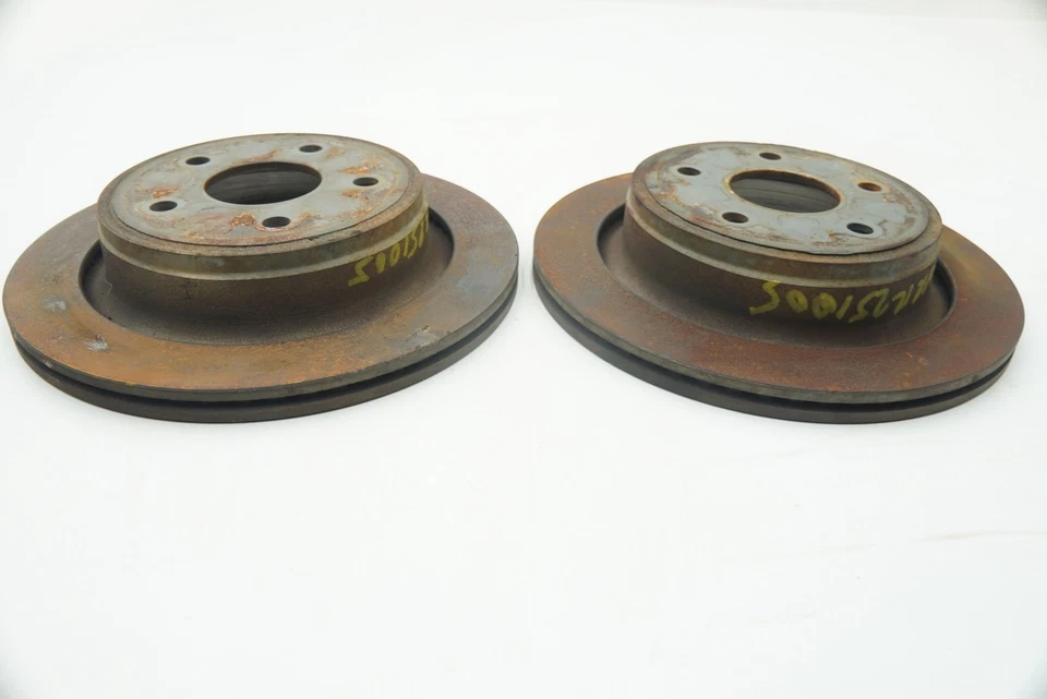Set 2 Rear Left Right Disc Brake Rotor 5290345AB Dodge Ram 1500 SRT10 2004-06 - Image 2 of 4