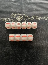 Yu-Gi-Oh! Judge Dice - Gray + Red - NM