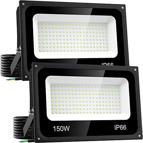 Led Flood Light Outdoor 150w 15000lm Super Bright Flood Lights Ip66 Waterproof