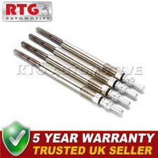 4x Diesel Heater Glow Plugs Fits Citroen Ford Peugeot