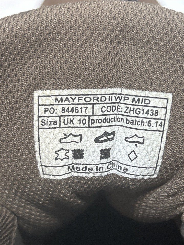 Hi Gear Waterproof Mayford II (2) Brown Walking Boots Hiking Boots UK