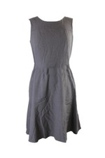 Nine West Steel Sleeveless Belted Fit & Flare Dress 2