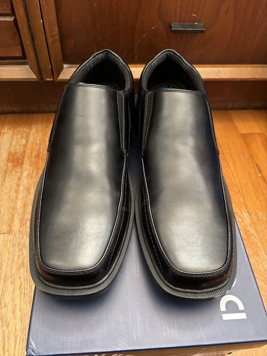 Dockers Edson Mens Black Dress Shoes Slip On Size 8M Formal Business Loafers Dockers Mens Eton Synthetic Leather Dress Loafer Slip On  main image 2