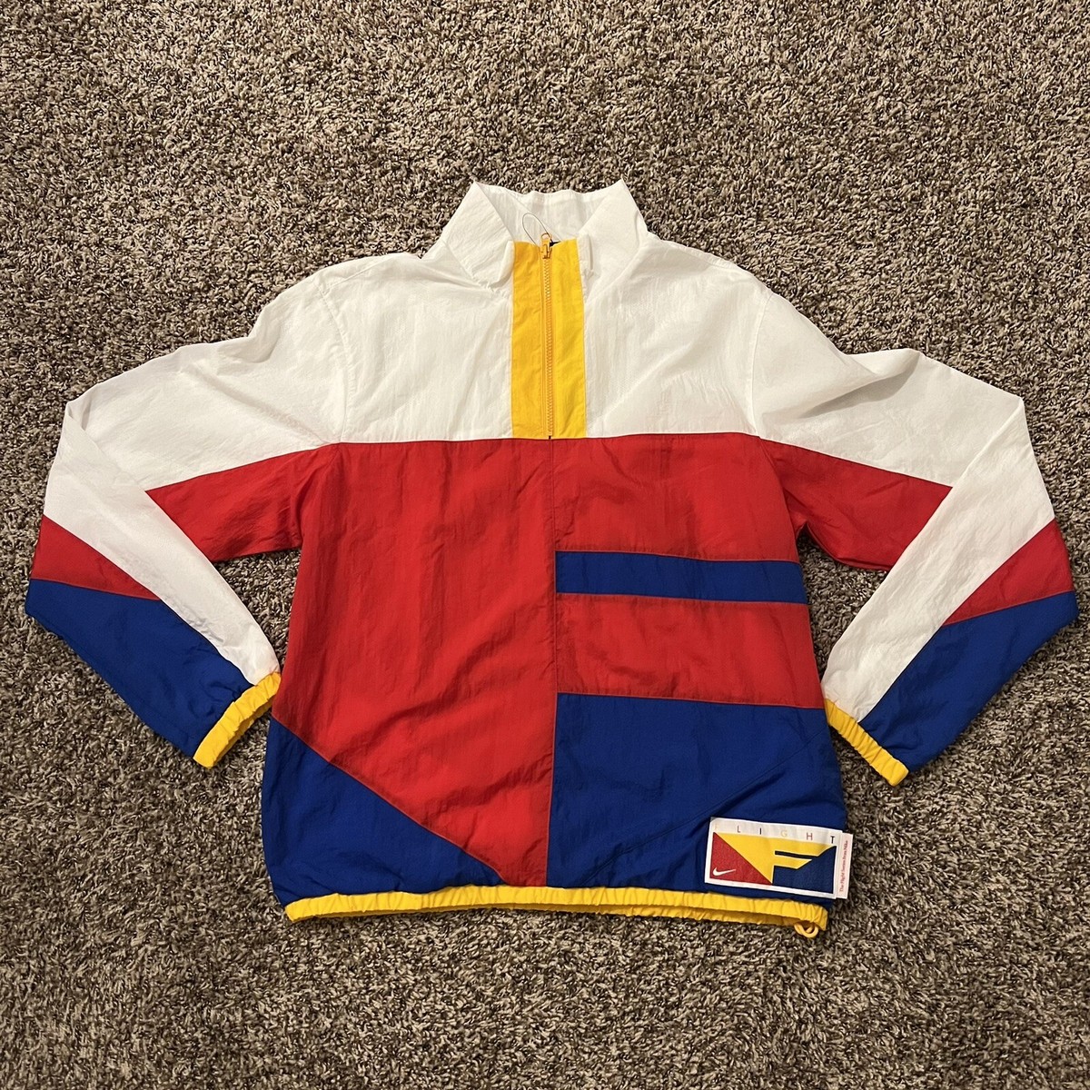 Nike Flight Basketball Windbreaker Jacket CN8508-657 Men Size