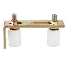 Gate Rollers Easy to Use Gate Support Assembly for Sliding Door Fences Yard