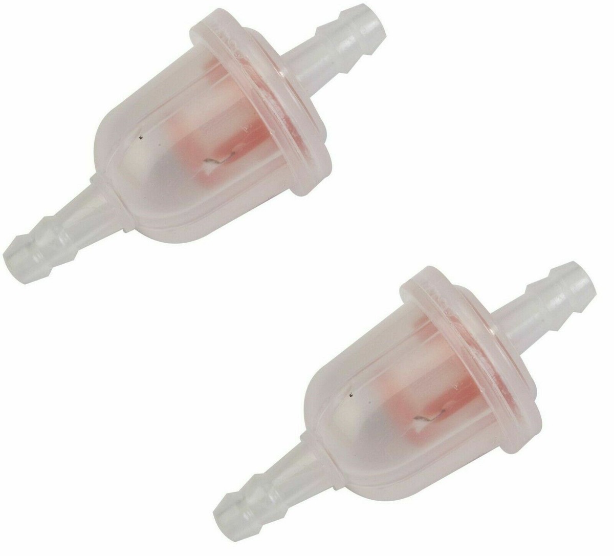 putti 2x FUEL FILTER 5MM 6MM MOTORCYCLE MOTORBIKE LAWNMOWER TILLER