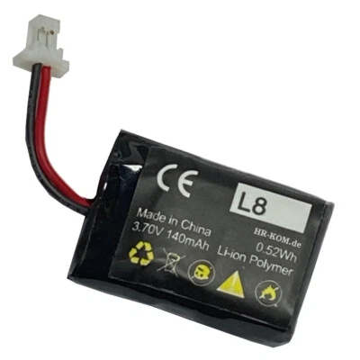 HR-KOM CS540 Akku Batterie mit 140 mAh Kapazität Plantronics CS 540A SAVI 540 C565