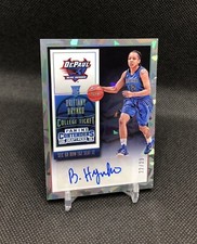 2015 Contenders Brittany Hrynko AUTO /23 CRACKED ICE SSP RC #179 GLOBETROTTERS!