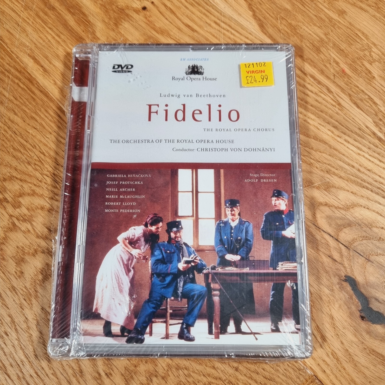 Fidelio DVD Ludwig van Beethoven Royal Opera House Gabriela Benacková