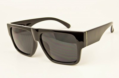 Celebrity Square Flat Top Paris High Fashion Vintage Designer Sunglasses 9809