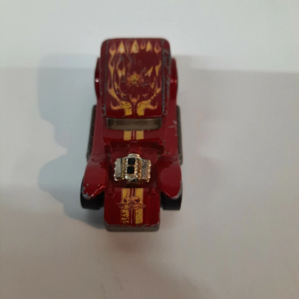 Coche de juguete Hot Wheels The Demon Red Line Mattel Tailandia raro retro flashback años 90 Foto 3 de 4