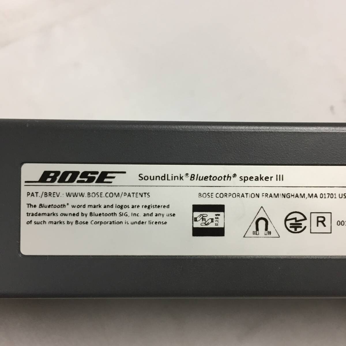 Bose SoundLink III Sound Link 3 Tested Bluetooth Portable Bose SoundLink III Sound Link 3 Tested Bluetooth Portable