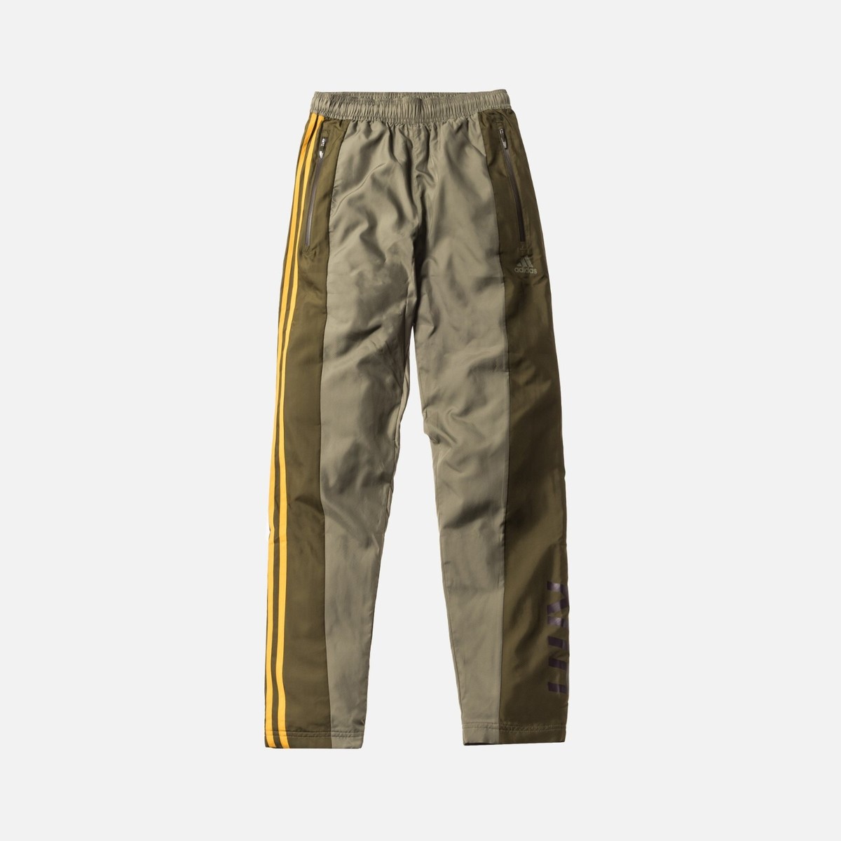 KITH x ADIDAS Men's Soccer Stripes Track Pants M Olive Green