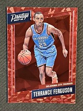2017-18 Prestige Micro Etch Rookies Red #21 Terrance Ferguson Thunder