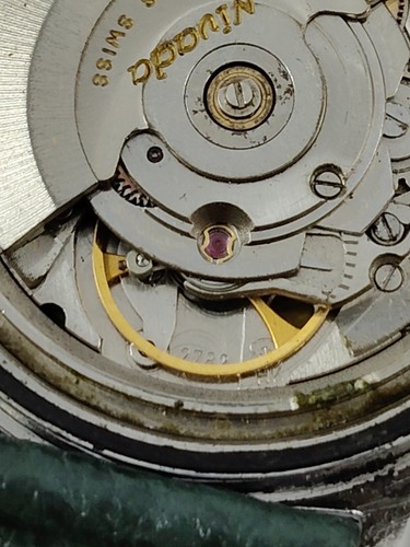 ULTRA RARE NIVADA GRENCHEN LEONARDO DA VINCI REF.67029 AUTO ETA.2782 SWISS WATCH - Picture 10 of 14