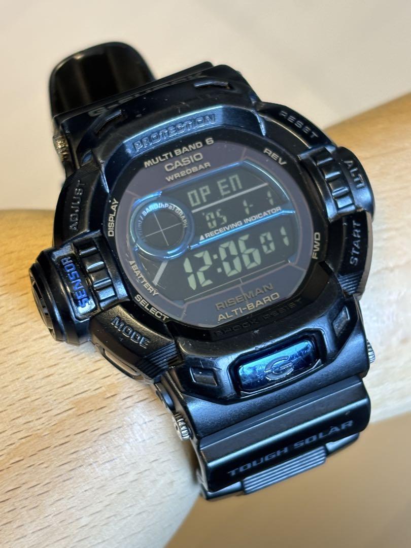 Junk Item G-Shock/Riseman/Gw-9230/Initial Blue/Limited | eBay