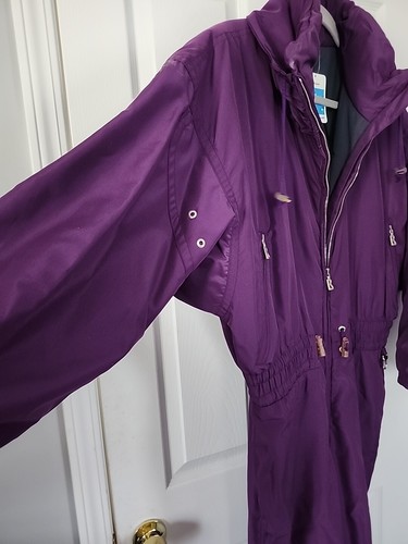 NEW with Tags Bogner Ski Suit OnePiece Purple Womens Size 12 LONG Joan Thylmann - Picture 3 of 24