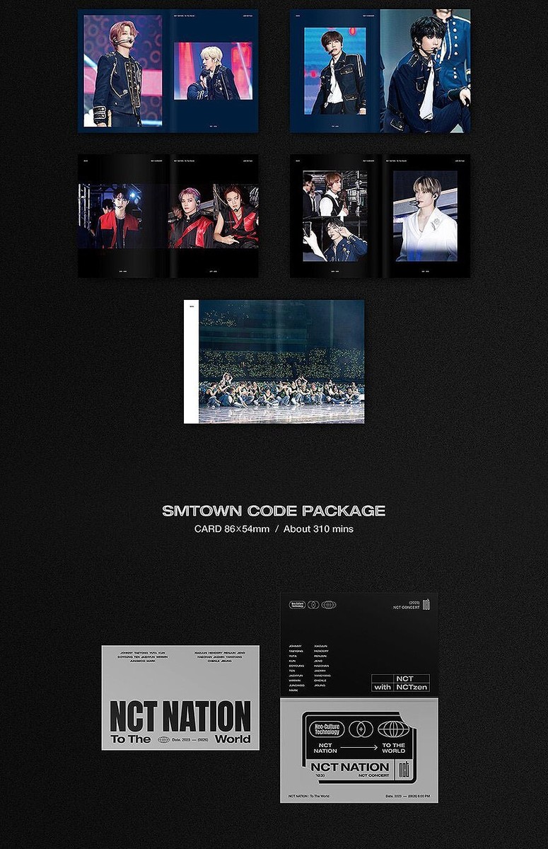 NCT 2023 CONCERT NATION:TO THE WORLD IN INCHEON SMTOWN CODE/Book+