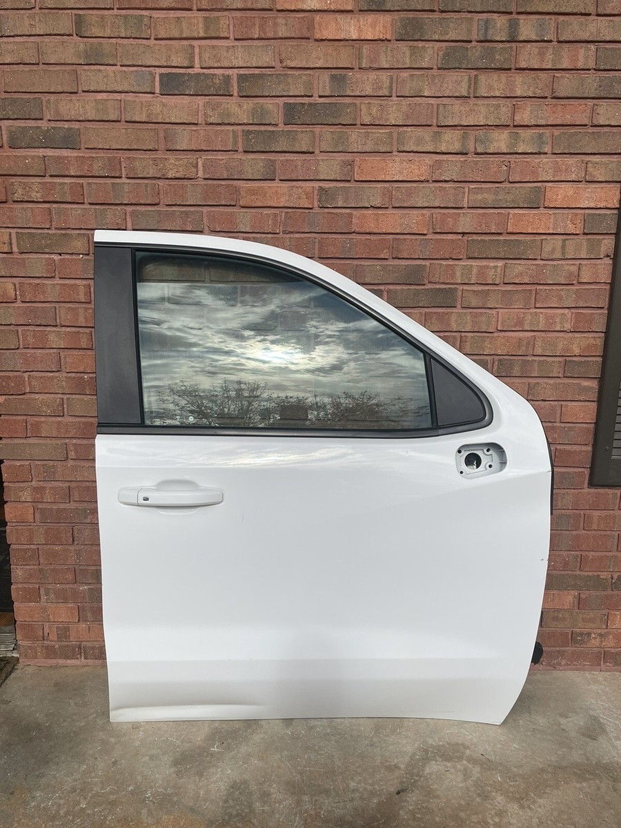 2020 Chevrolet Silverado 1500 Passenger Side Front Door 77K WHITE