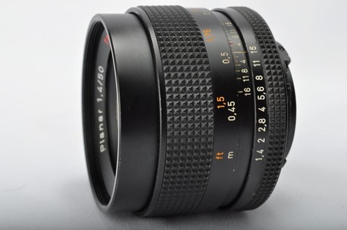 Contax Carl Zeiss Planar T* 50mm F1.4 C/Y Mount Lens From JAPAN VERY GOOD F/S - Picture 8 of 10