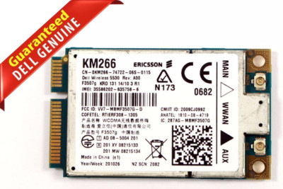 Unlocked Ericsson F5521GW DW5550 Wireless 3G WWAN card Mini PCI-E For