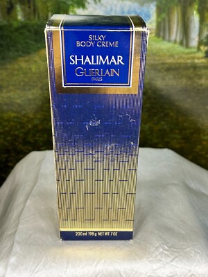 GUERLAIN SHALIMAR 200ML VINTAGE SILKY BODY CREME (NEW WITH