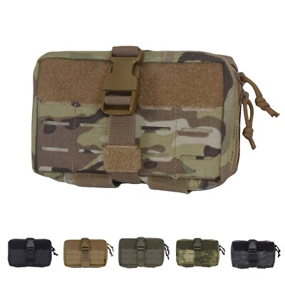 Portable Everyday Carrying Pouch with Detachable Back Panel Tactical GP Pouch