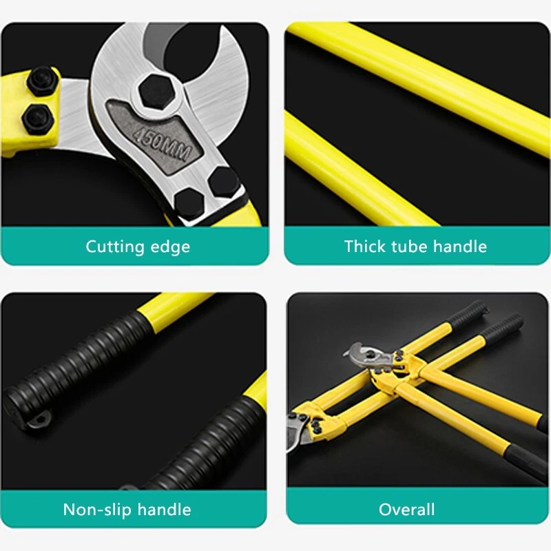 18in—42in Heavy Duty Hardened Cable Cutter Wire Rope Cable Cutter Us inventory - Image 4 of 4