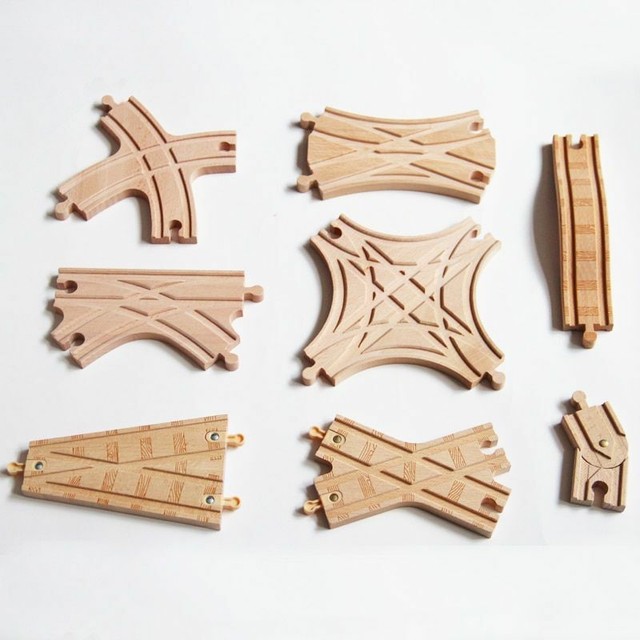 ebay wooden train track