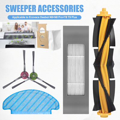 For Ecovacs Deebot N8+ N8 Pro+ T8 T9 Plus Vacuum Brush Filters Replacement Part