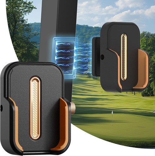 Support Téléphone Voiturette de Golf Magnétique 2025 Support Métal Complet pour Téléphones Réglable à 360° - Photo 7 sur 7