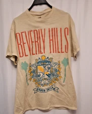 Nordstrom Beverly Hills Rodeo Drive palm tree large Nwt Front Graphic T Shirt