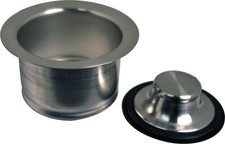 PROFLO PF163 Garbage Disposal Deep Flange with Stopper - Stainless Steel