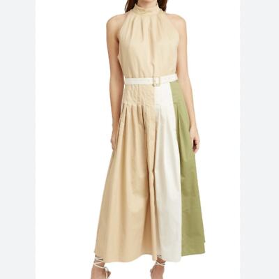 En Saison size XS NWT Clara belted midi/maxi dress Nomad collection 