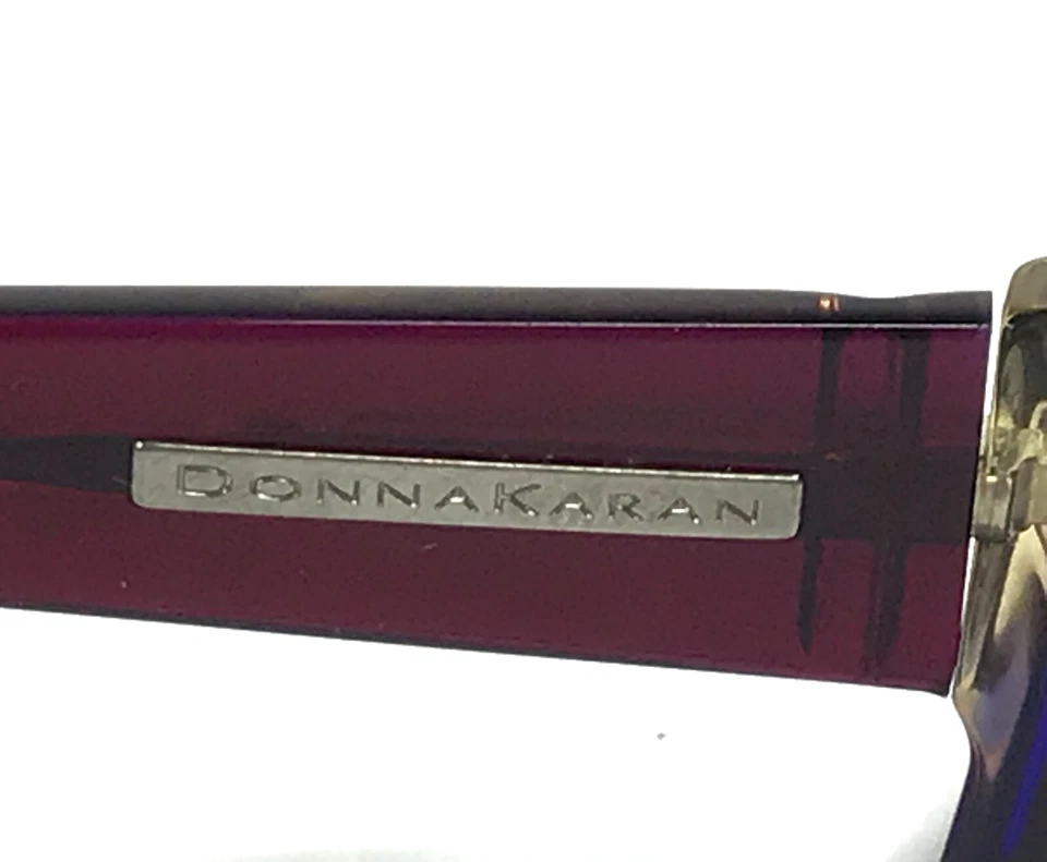 Donna Karan 眼镜框 DK1502 3075 红色蓝色矩形全边 55-15-135 — 第 4/4 张图片