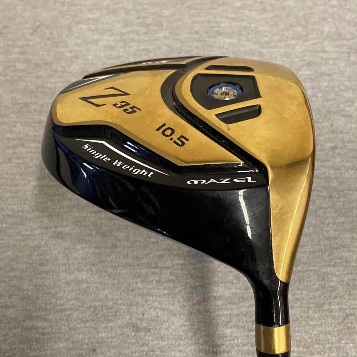 Mazel Z35 Titanium Golf Club Driver (Gold Head) 10.5° Golf Club | eBay Mazel Z35 Titanium Golf Club Driver (Gold Head) 10.5° Golf Club | eBay