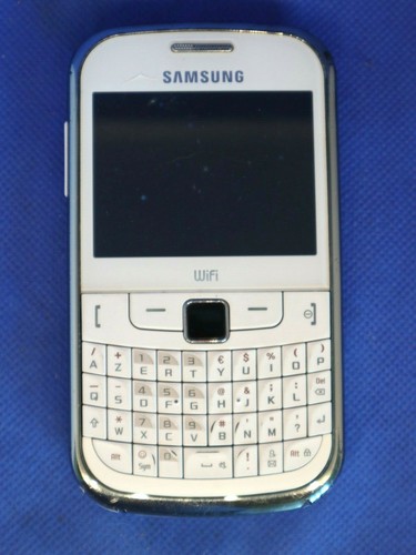 Téléphone Portable Telefon Mobile Phone SAMSUNG GT-S3350 Blanc Wifi For Parts - Photo 2 sur 11
