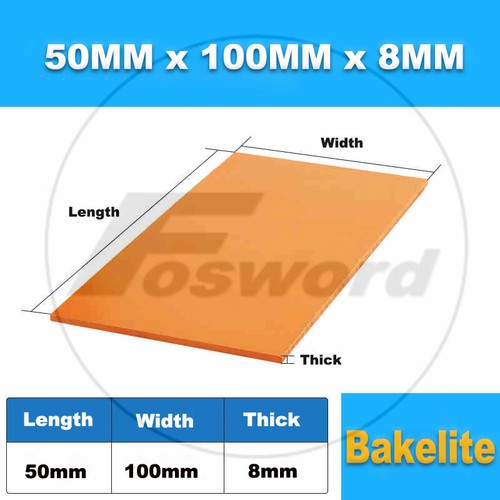 Bakelite Phenolic Resin Sheet Plate CNC Insulation Electrical Board 1-50mm Thick - Picture 41 of 187