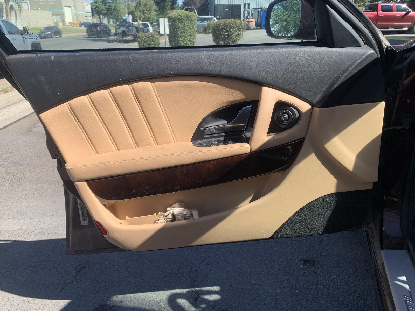 08 MASERATI Left LH Driver Front Door Trim Panel