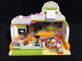 LEGO Friends Heartlake Juice Bar Set 41035 Complete w/ Manual Andrea Naya