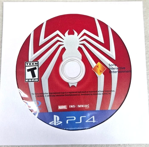 Marvel's Spider-Man (PS4) PLAYSTATION 4 (DISC ONLY) TESTED & WORKS!!!
