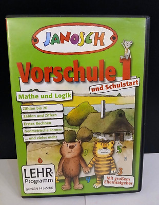 Janosch - Vorschule 1 und Schulstart - PC Mathe & Logik / Lernsoftware  